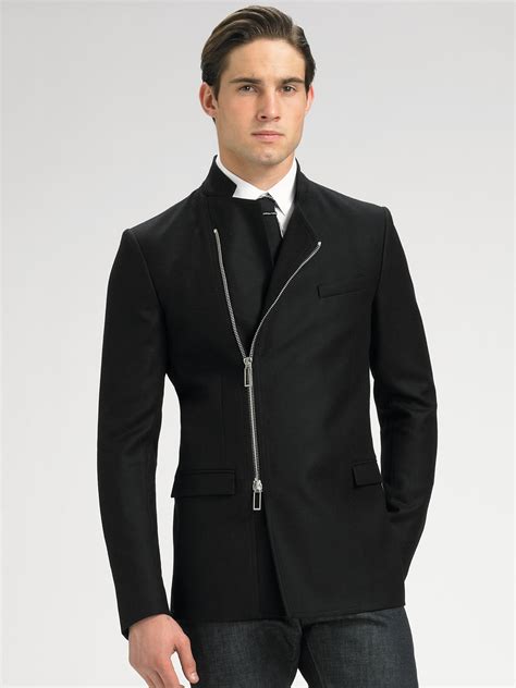 dior black blazer viscose nylon men|dior jackets for men.